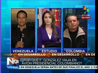 Venezuela: Felipe González huye en avión presidencial colombiano