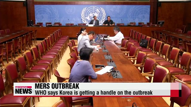 WHO says Korea handling MERS outbreak well