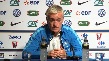 Bleus - Deschamps : "Griezmann n'a pas été performant"