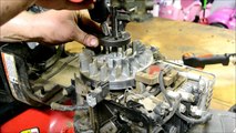 BRIGGS AND STRATTON LAWN MOWER ENGINE REPAIR :  HOW TO DIAGNOSE AND REPAIR A BROKEN FLYWHEEL KEY