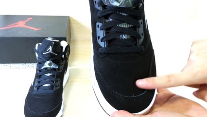 Authentic Air Jordan 5 "Oreo"