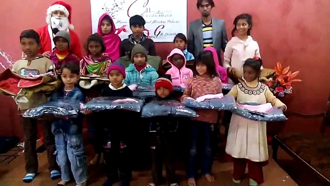 Warm Clothes Distribution to Poor Needy Kids on Christmas  1