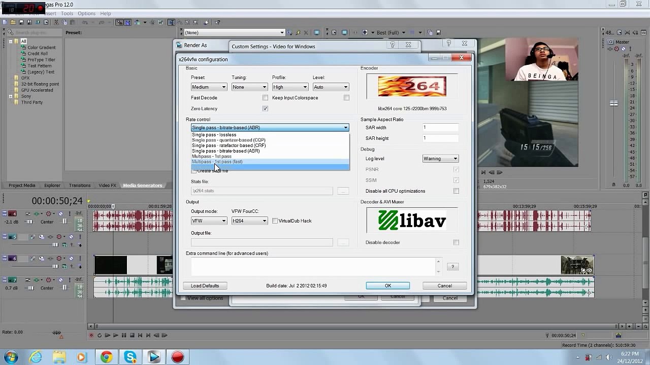 THE BEST RENDER SETTINGS (VEGAS PRO 12) | H.264 Compression