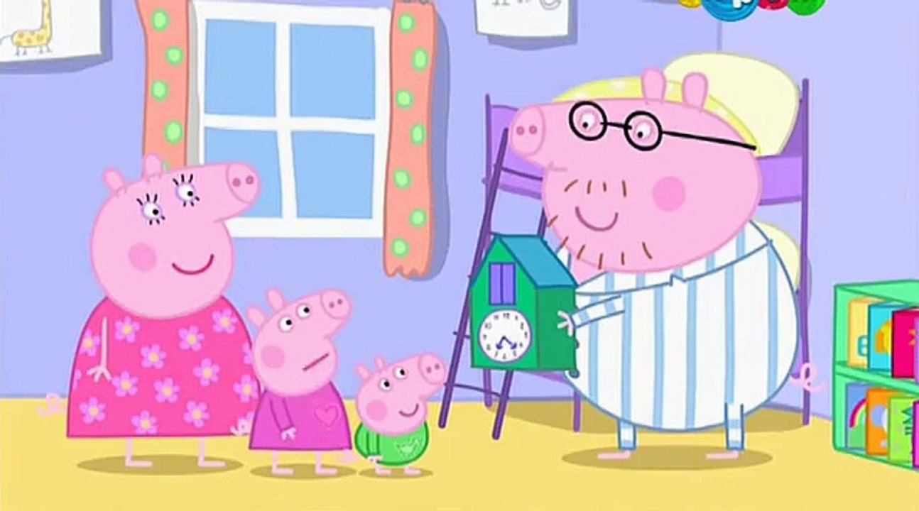 Свинка Пеппа! 2 сезон 15 серия. Часы с кукушкой!!! Мультфильм - video ...