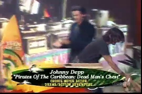 Johnny Depp in Teen Choice Award
