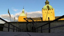 Flying GoPro: Kalmar slott / Kalmar Castle in Sweden. DJI Phantom 2