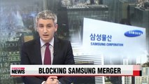 U.S. hedge fund takes legal action to block Samsung merger