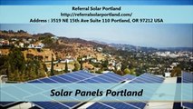 Referral Solar Panels Portland, OR