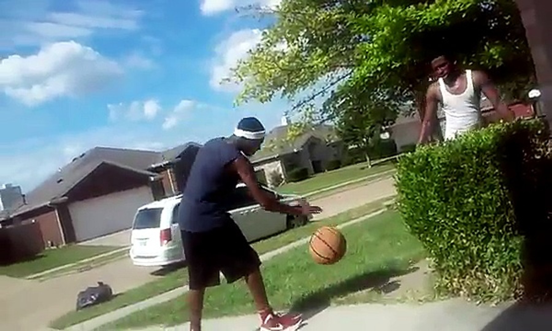 ⁣street basketball