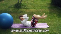 Lower Abs Exercises - Knee To Elbow Crunch For Six Pack Abs