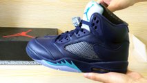 Authentic Air Jordan 5 Midnight Navy
