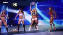 WWE Monday Night RAW - 14 Divas Tag Team Match (July 18, 2011)