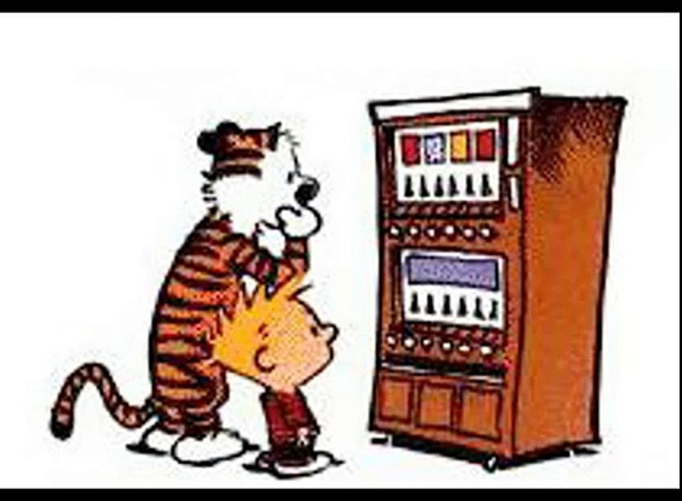 Calvin and Hobbes music video, just dance