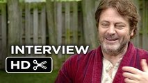 Me and Earl and the Dying Girl Interview - Nick Offerman (2015) - Olivia Cooke HD
