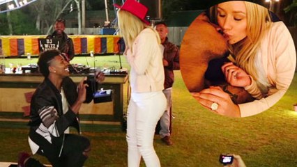 (VIDEO) AWW! Iggy Azalea Proposed by Nick Young Is The Cutest!