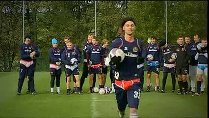 Soccer AM Burnley Crossbar Challenge