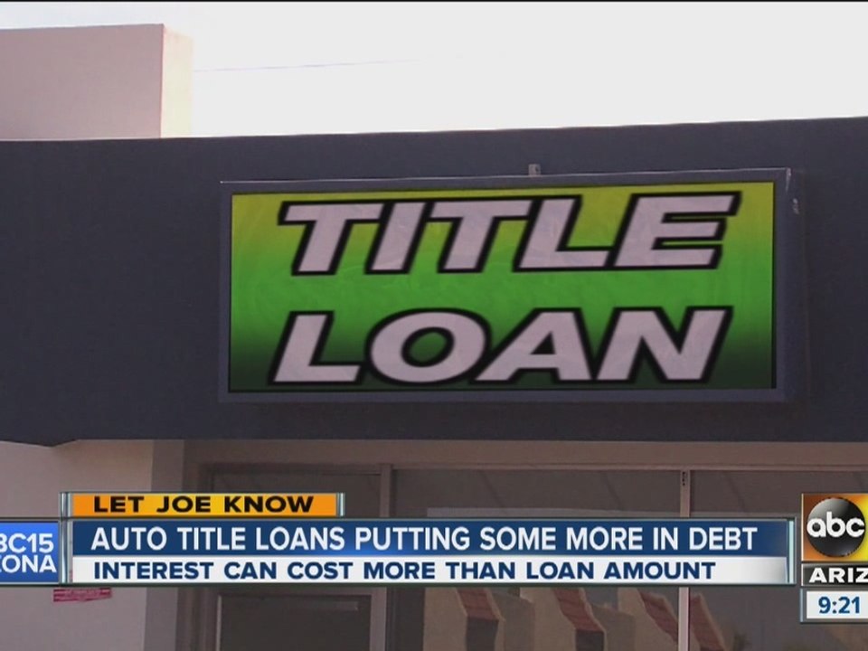 Auto title loans putting more in debt