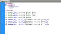 CSS Link and Anchor Selectors Tutorial