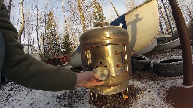 Wood Stoves Heat Exchangers and Pizza Ovens Homemade From Scrap Metal