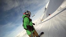 Snowboarding Deux Alpes 2011  on gopro hd