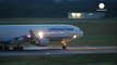 Lufthansa plane delivers tragic cargo to grieving families in Düsseldorf