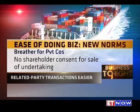 Ease Of Doing Business In India To Improve With Changes In Companies Act 2013