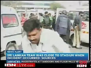 LIVE FOOTAGE OF TERRORIST ATTACK ON SRI LANKAN CRICKET TEAM ON MARCH 3, 2009 IN LAHORE