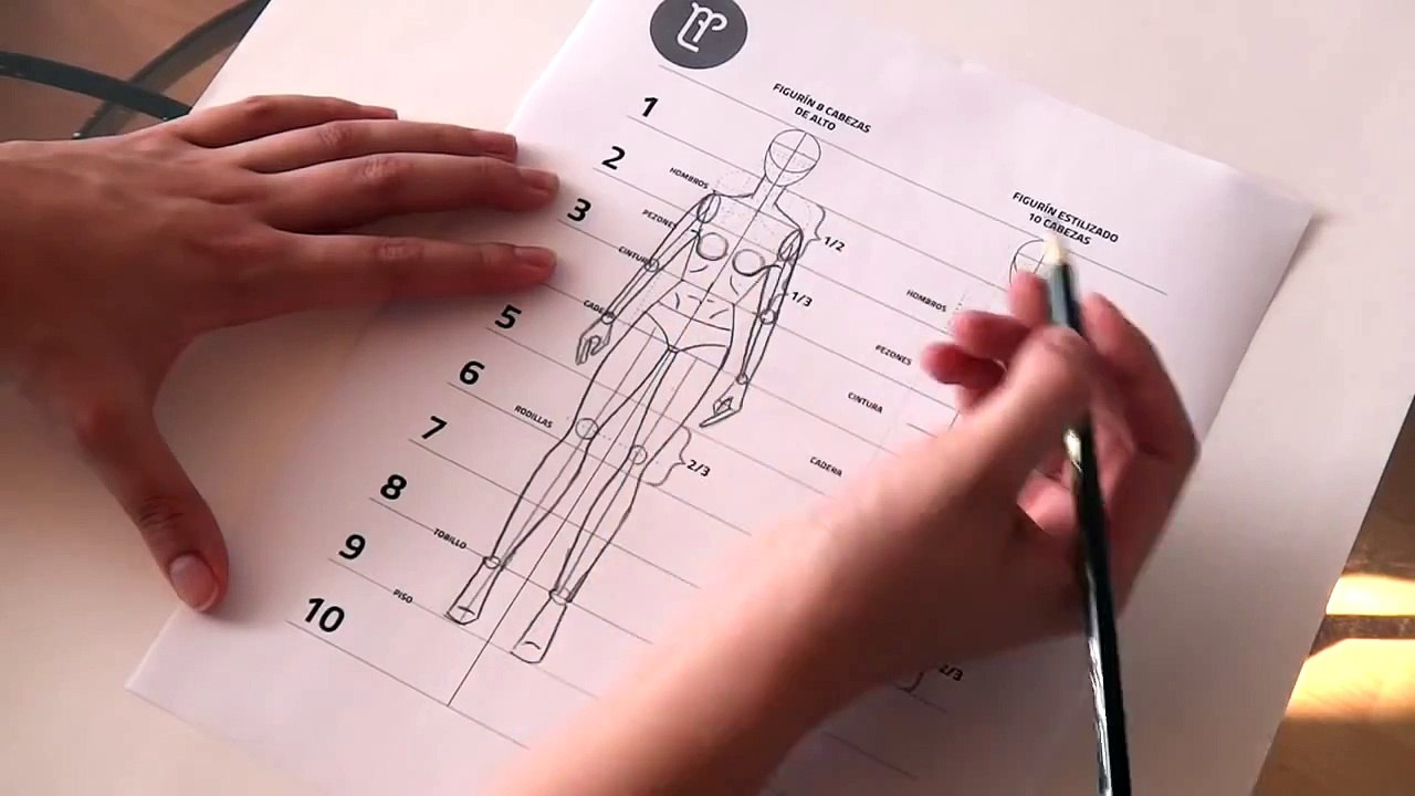 Cómo dibujar figurines de moda desde cero (Proporciones) Curso de dibujo