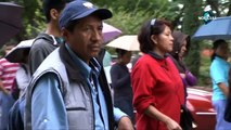 Marchan maestros por desalojo en Chiapas