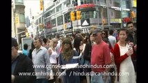 Islamic fundamentalists in Toronto abuse Hindu protestors against Islamic genocide