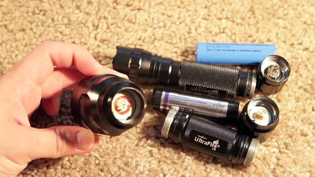 ULTRAFIRE C8 WF-501B XML XM-L T6 BEST TACTICAL STROBE FLASHLIGHT