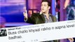 Salman Khan Gets Into A Twitter War With Shahrukh Khan Fans