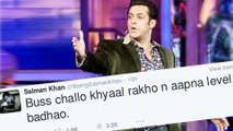 Salman Khan Gets Into A Twitter War With Shahrukh Khan Fans