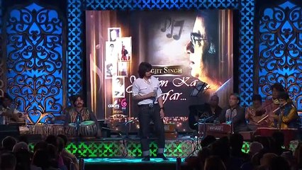 Sonu Nigam & his associates sings to pay tribute to Jagjit Singh