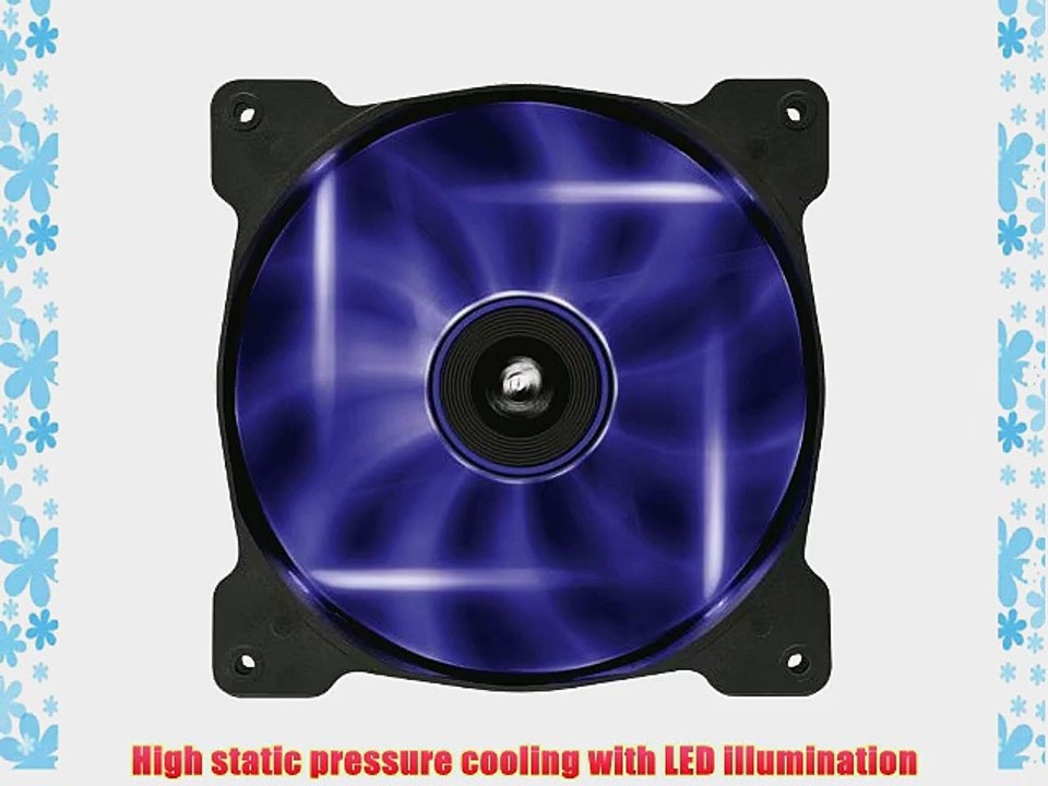 Corsair Air Series SP 140 LED Purple High Static Pressure Fan Cooling - twin pack (CO-9050038-WW)