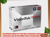 VisionTek Radeon 6450 1 GB DDR3 PCI Express DVI-D HDMI VGA Graphics Card (900371)