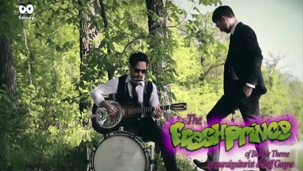 Générique du prince de bel air version blues