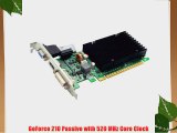 EVGA GeForce 210 Passive 512 MB DDR3 PCI Express 2.0 DVI/HDMI/VGA Graphics Card 512-P3-1311-KR