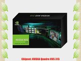 PNY NVIDIA Quadro NVS 315 1GB DDR3 DMS-59 Low Profile PCI-Express Video Card (VCNVS315DVI-PB)