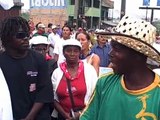 garifunas presentes en la resistencia al golpe de estado en Honduras