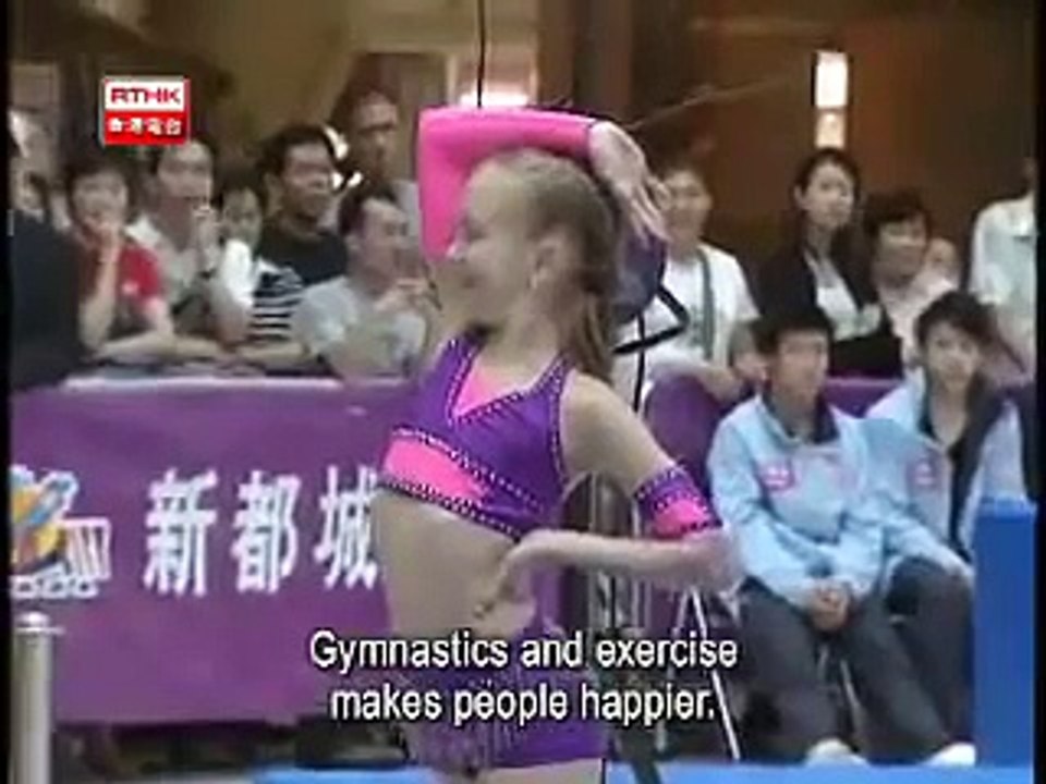 Olga Korbut in Hong Kong 2008