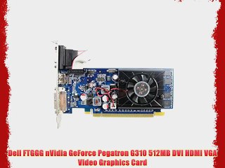 Genuine Dell Vostro 420 High Profile VGA DVI HDMI Pegatron VUI-G310DE Video Graphics Card nVidia