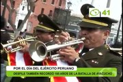 Desfile por el día del ejército peruano - Trujillo