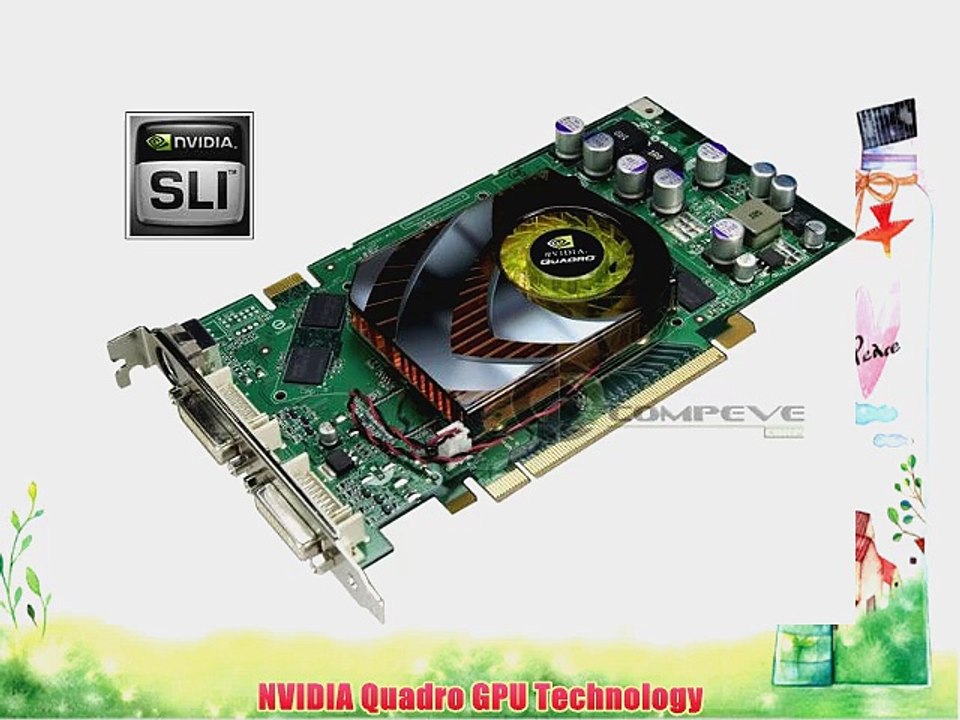 PNY VCQFX1500-PCIE-PB Quadro FX 1500 256MB Professional Graphic Card
