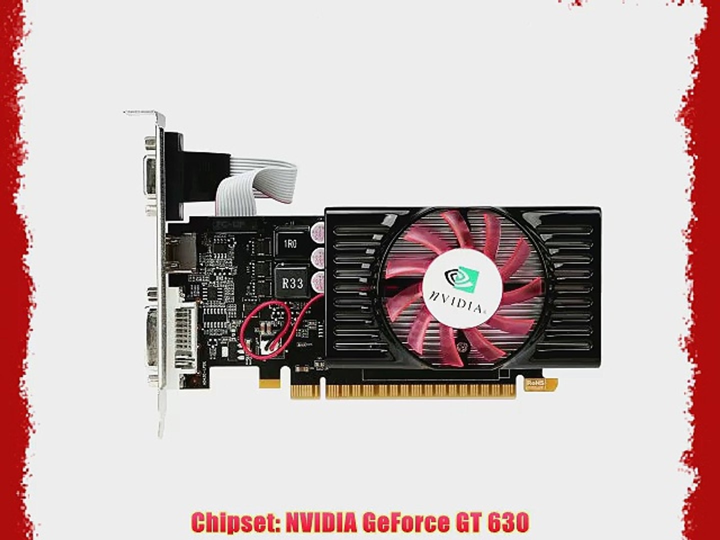 MSI NVIDIA GeForce GT 630 1GB DDR3 VGA/DVI/HDMI Low Profile PCI-Express  Video Card N630-1GD3/LP - video Dailymotion
