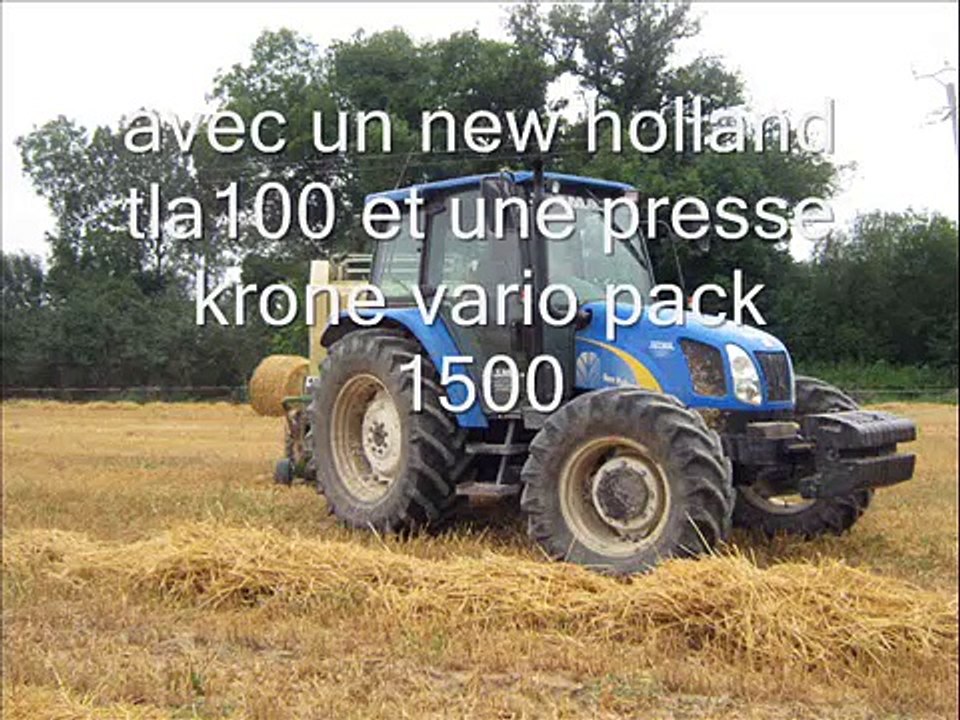 pressage de la paille d orge 2009