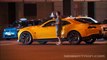 Transformers 4 Age of Extinction filming in Chicago: Autobot Bumblebee Chevrolet Camaros