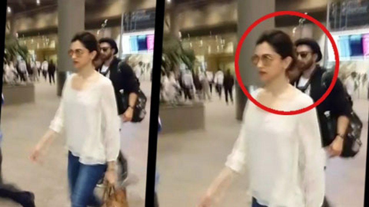 SPOTTED!! Deepika Padukone - Ranveer Singh Return From IIFA 2015 Together