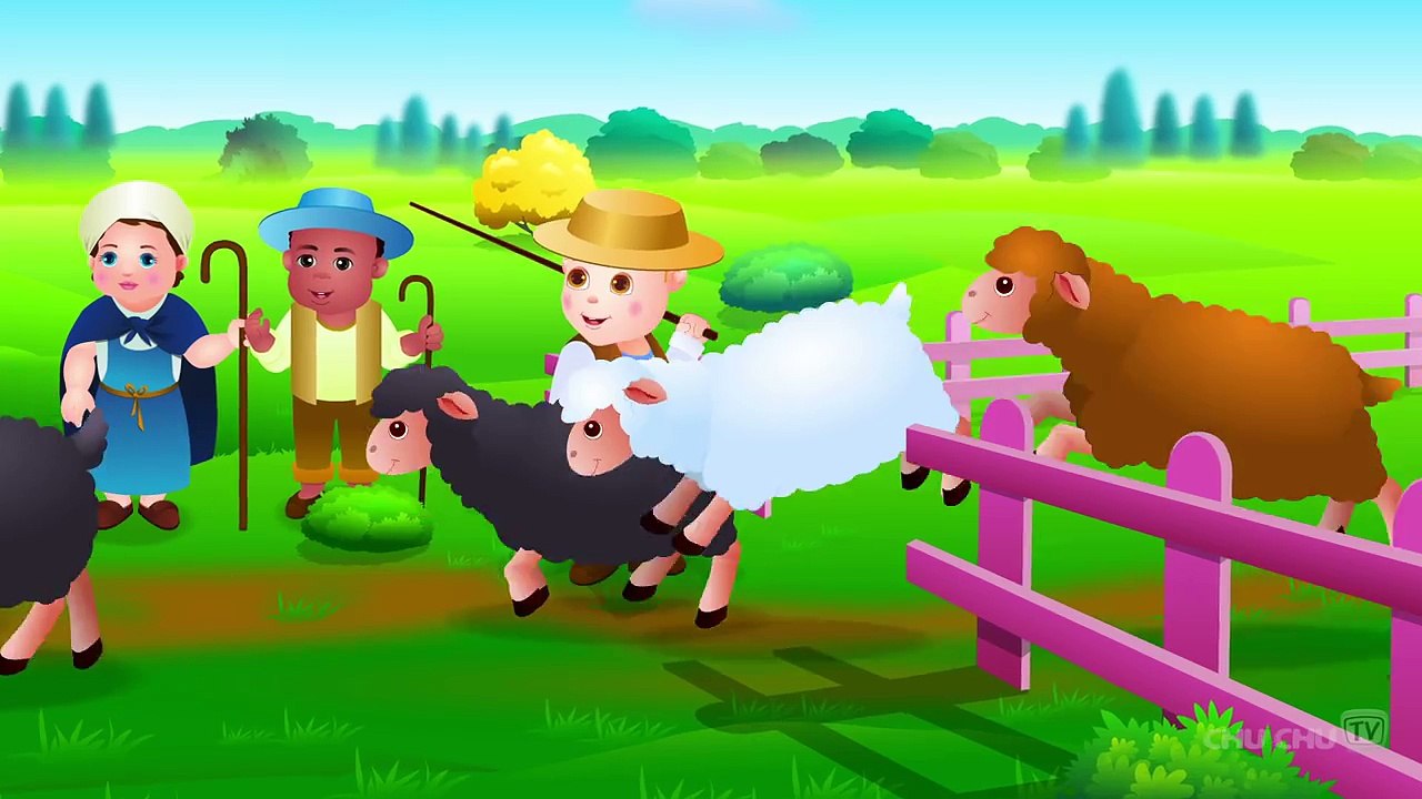 Baa Baa Black Sheep - 3D Animation - English Nursery Rhymes - Nursery Rhymes - Kids Rhymes - for children with Lyrics