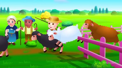 Baa Baa Black Sheep - 3D Animation - English Nursery Rhymes - Nursery Rhymes - Kids Rhymes - for children with Lyrics